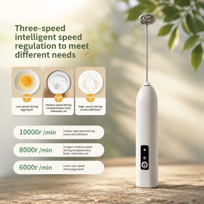 Portable Electric Milk Frother - Electric Milk Frother Handheld recension och pris