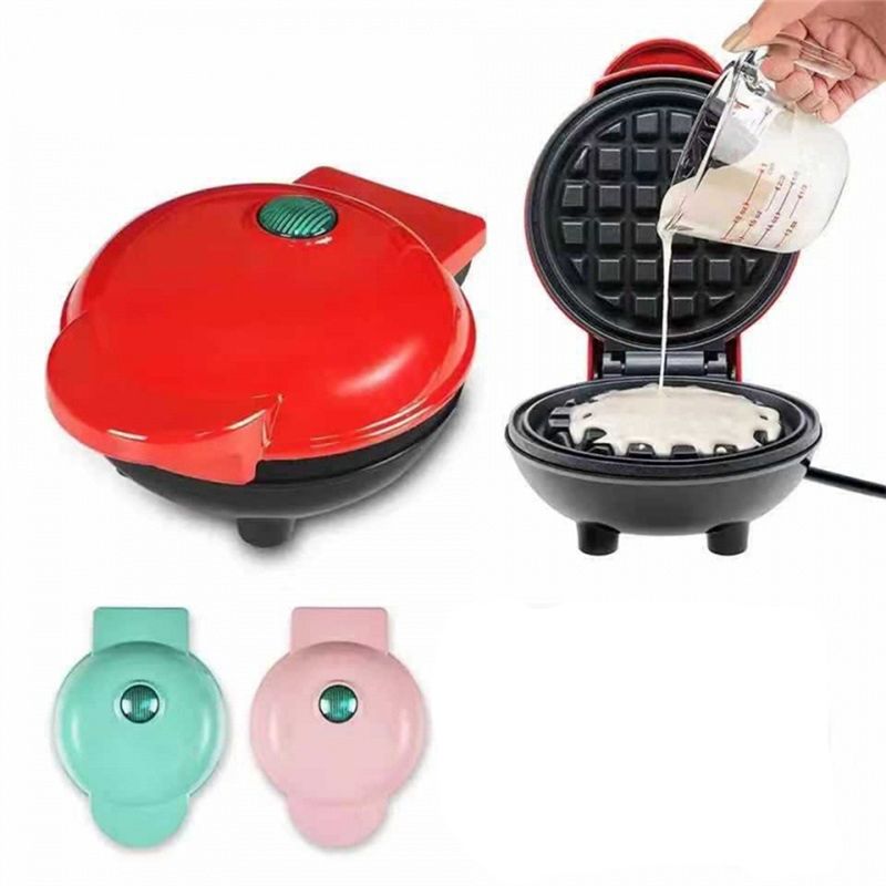 M02K-Electric Nonstick 4.5Inch - Mini Waffle Maker Machine recension och pris