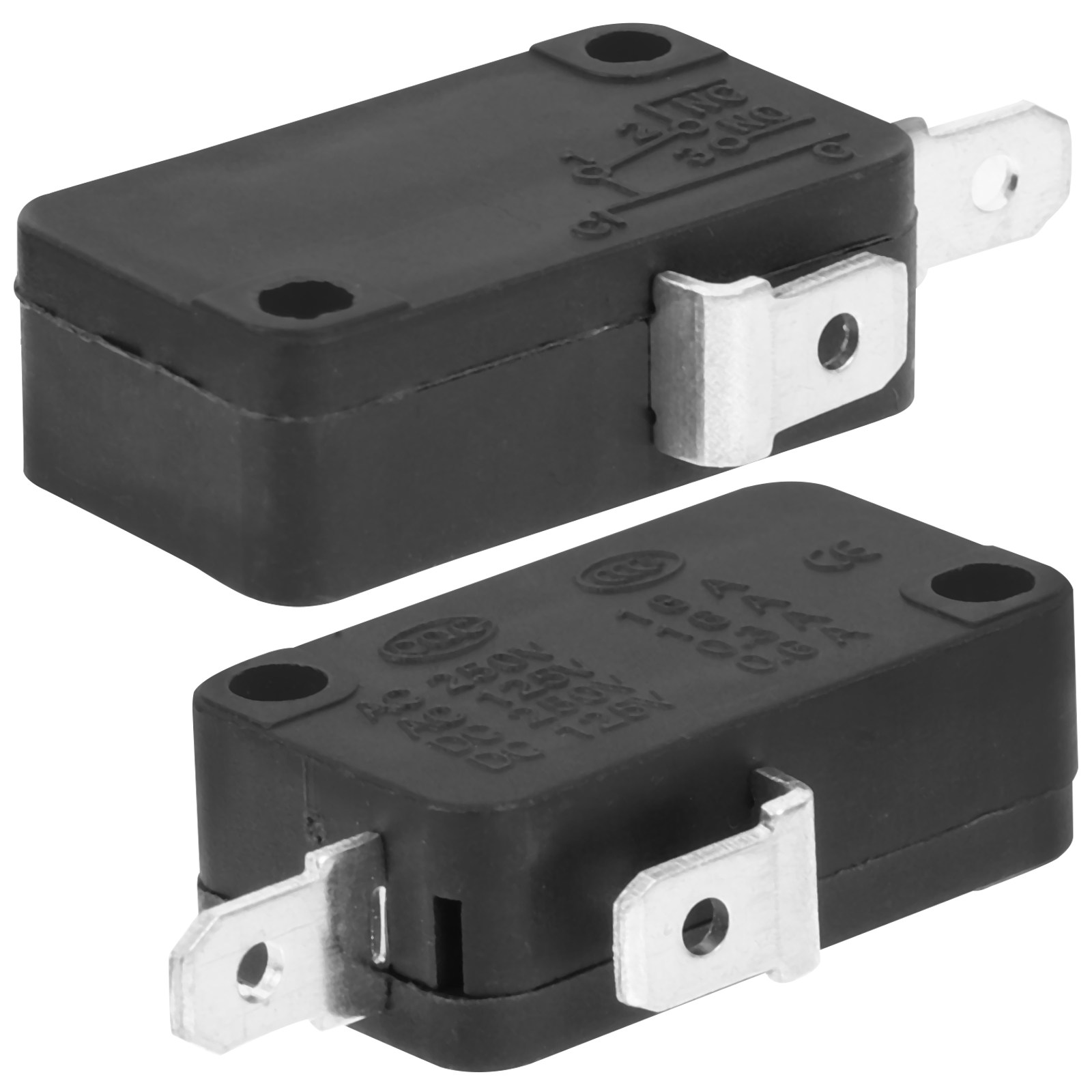 2Pcs Micro Switch 2-Pin Normal - Home Appliances recension och pris