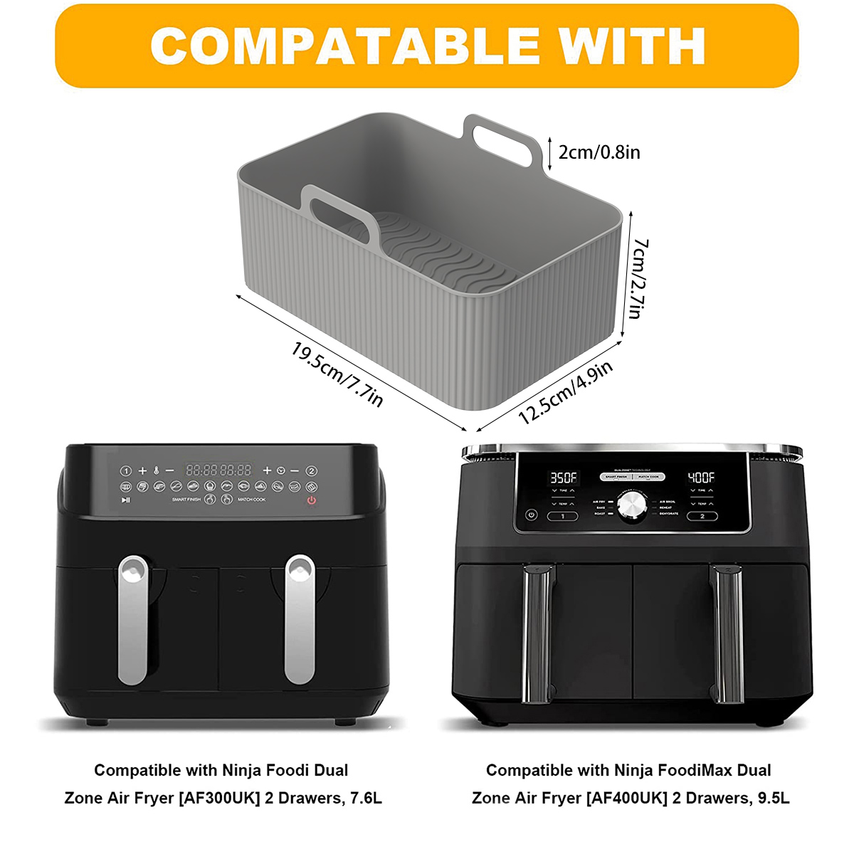 Silicone Air Fryer Liner for N - Air Fryer Silicone Pot Liner recension och pris