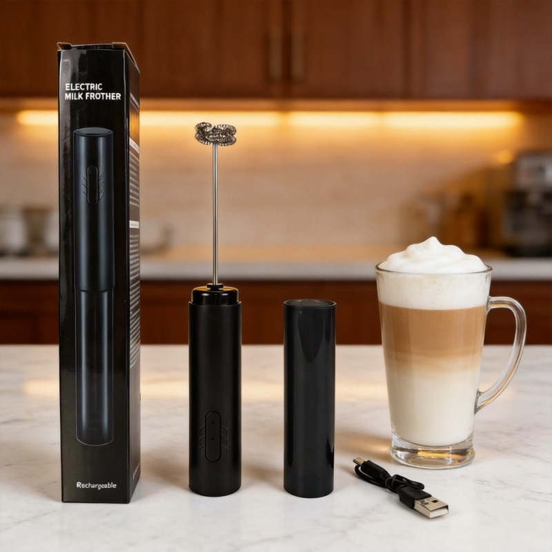 Electric Milk Frother Portable - Portable Blender Usb Rechargeable recension och pris