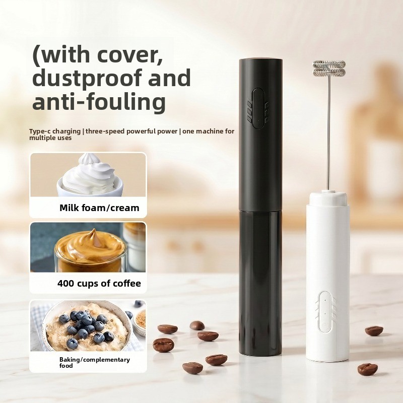 Kitchen Powerful Stirrer Milk  - Electric Milk Frother Handheld recension och pris