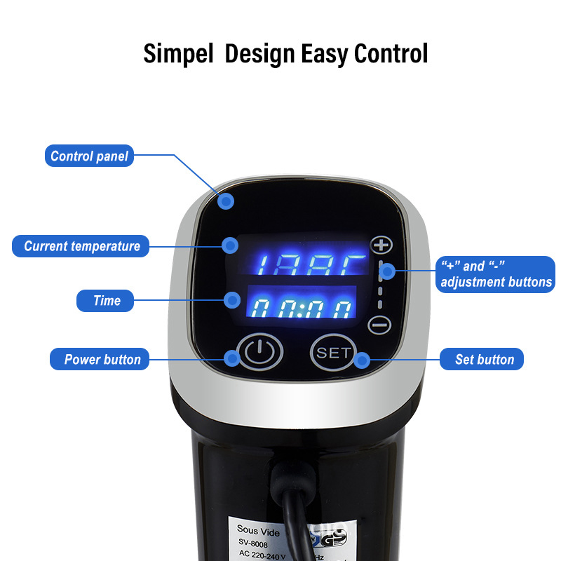 Waterproof Sous Vide Precision - Digital Sous Vide Precision Cooker recension och pris