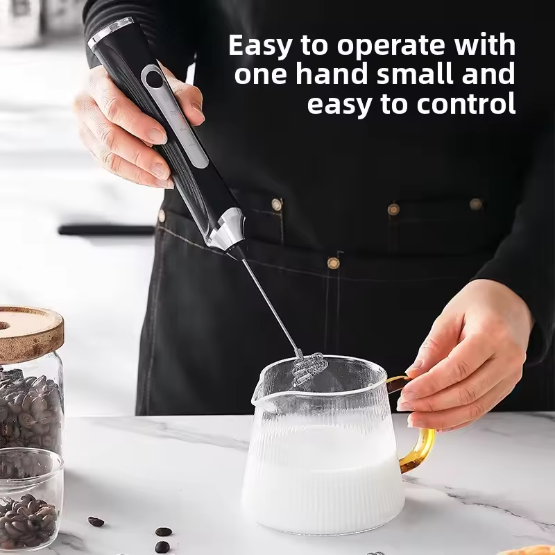 USB Electric Milk Frother Hand - Electric Milk Frother Handheld recension och pris